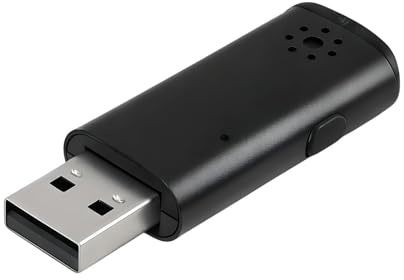 Hilacini Microfono USB per PC, Micro USB per computer portatile, mini microfono a condensatore ad alta sensibilità, registrazione vocale chiara, compatibile con Streaming, video, riunioni, gioco plug