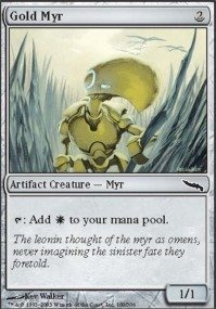 Magic: The Gathering - Gold Myr - Myr D'oro - Mirrodin