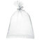100 Sac plastique transparent cellophane 400 x 600 mm 50 microns Compatible alimentaire emballage en sachet poche de rangement sacs cellophanes transparents ouvert sachets plastiques rangement