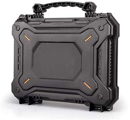 ACEXIER Caja Protectora de la cámara de Pistola de Pistola táctica Funda de Seguridad con Espuma Acolchada + Cerradura de Seguridad Caja de Pistola de Carcasa Dura Impermeable a Prueba de Polvo