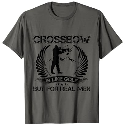 Armbrust Sport Für Echte Kerle Bogenschütze Bogensport T-Shirt