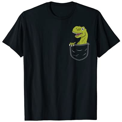 Dino Brusttasche Tasche Dinosaurier Brustbeutel Dinosaurier T-Shirt