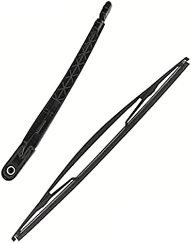 HBZYD Auto-Heckscheibenwischerarm-Set WischerbläTter,Passt für Opel Corsa C Hatch 2000 2001 2002 2003 2004 2005 Size 410mm Hinten Wischerarm Scheibenwischer Set