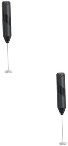 Cabilock 2piezas Batidor Eléctrico De Mano Para Mezclar Huevos y Espumar Leche Batidor Portátil y Ligero Utensilio De Cocina Para Preparar y Batidos Casa