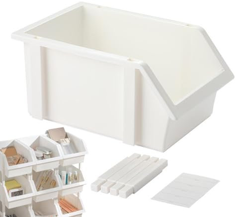 Impilare i bidoni della spazzatura, i contenitori della dispensa - Cestini di stoccaggio dei cassetti per alimenti - Piccoli organizzatori di giocattoli, scatole organizzative per stanze