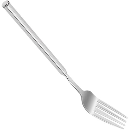 Tenedor Extensible | Antideslizante Acero Inoxidable Utensilios de Cocina,Tenedor de Extensión Suministros de Cocina para Camping - para Hogar Oficina Escuela Barbacoa Viaje Exterior Horneado Cena Alm