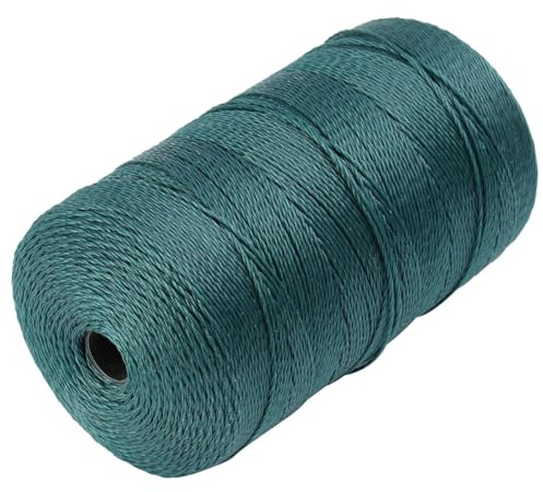 VILLFUL Cuerda de Nailon para Pesca al Aire Libre Multifuncional 24 Hebras Resistente y Duradera Adecuado para Lanzar y Tirar Redes Hilo para Jaulas de Langosta Suministros para