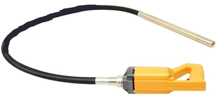 Tige Vibrante Électrique Industrielle Professionnelle De 1300 W (2 M) For Béton, Utilisée For La Construction Ponts Et Ports En Dissipation Thermique Rapide, Faible Bruit