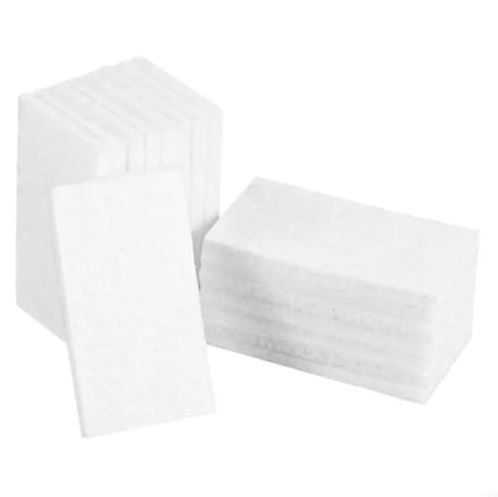 Almohadillas Descalcificadoras for Humidificador, 60 Uds., for HM306 HM311 HM512S, Almohadilla De Filtro for Humidificadores De Niebla Cálida Y Fría