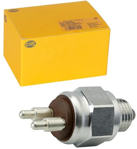 HELLA 6ZF 008 621-341 Schalter, Rückfahrleuchte - 12V - 2-polig | Kompatibel mit: VOLVO 240, 240 Kombi, 260, 260 Coupe, 260 Kombi, 740, 740 Kombi, 760, 760 Kombi, 850, 850 Kombi, 940, 940 II