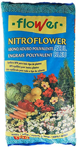 Flower 10539 - nitroflower - abono polivalente Azul, 15 Kg