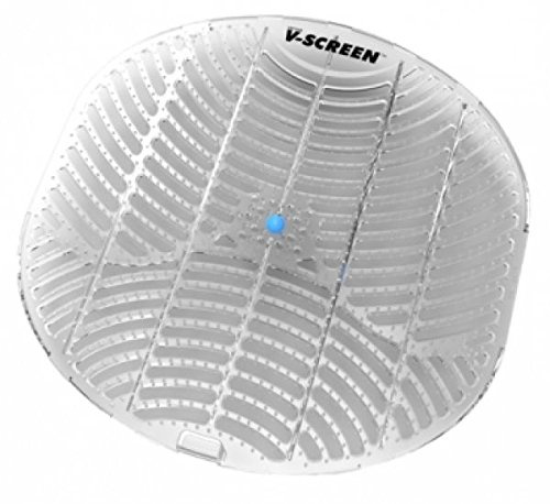 Vectair Systems - V-SCREEN - Urinal Sieve - Concentrated Scented Pissoi Insert - Citris Mango Yellow - Pack of 12