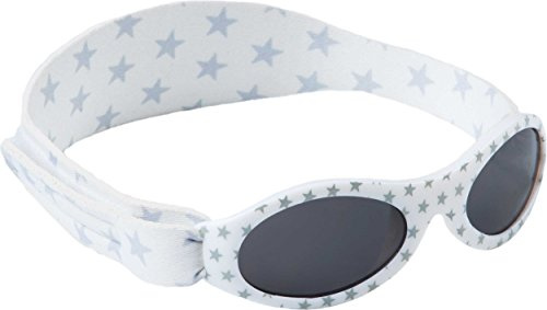 Dooky Unisex Baby Babybanz Silver Star Baby Sonnenbrille BabyBanz Silver Star (1er Pack)