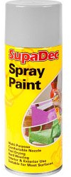 3 x SupaDec Spray Paint - 400ml - Grey