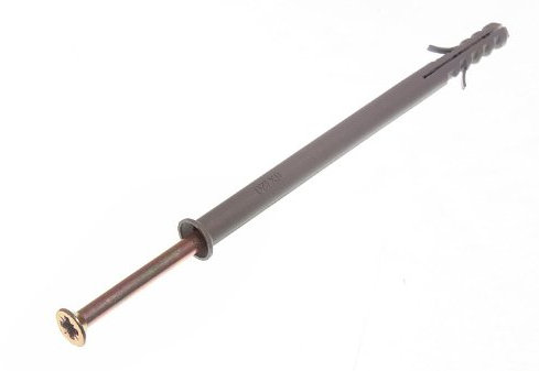 200 X Cadre vis de fixation Avec Nylon prise de mur fenêtre d'ancrage M8 x 120mm