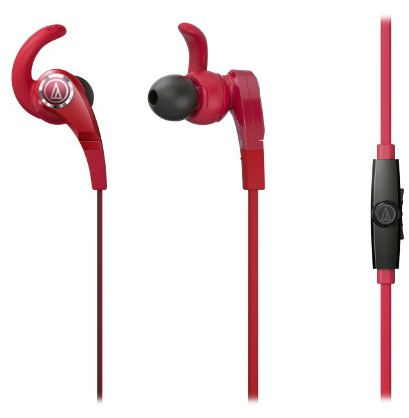 Audio-Technica ATH-CKX7IS Sonic Fuel In-Ear-Kopfhörer rot