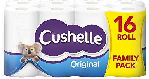 Cushelle Toilet Tissue, 16 Rolls