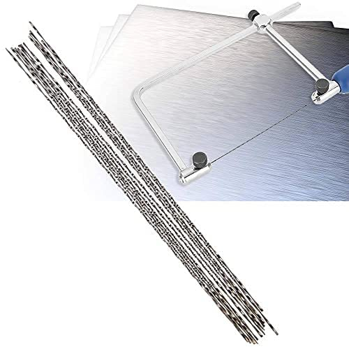 Lames de Scie à Chantourner Sans Ergot Spiralée, Lame de Scie A Chantourner Sans Ergot 12pcs Défilent les avec des Dents en Spirale Pour La Coupe du Bois en Plastique en Bois