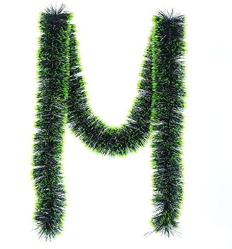 6M Künstliche Weihnachtsgirlande Weihnachtsdeko,Girlande Weihnachten Weihanachtskranz Tannengirlande Dekogirlande Für Weihnachtsbaum Drinnen Draußen Kamin Tür Weihnachten Hochzeit Party Deko,Grün