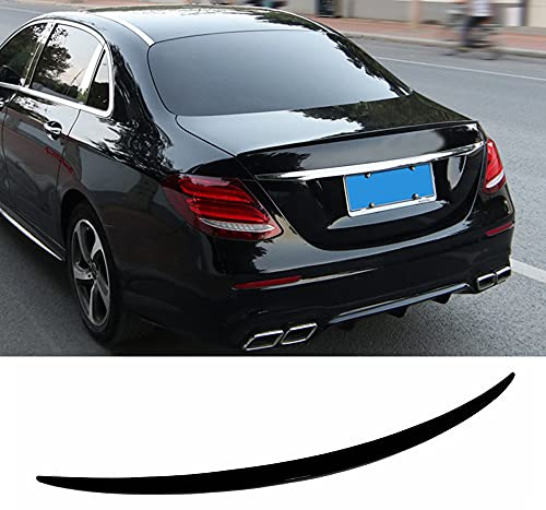 Dciustfhe ABS Material Auto Heckspoiler Lippe Kofferraum Heckflügel, für Mercedes Benz AMG W213 2016 2017 2018 2019 2020 2021 StoßStange Dach Deckel Tail Wing High Kick Heckklappe,Black Style
