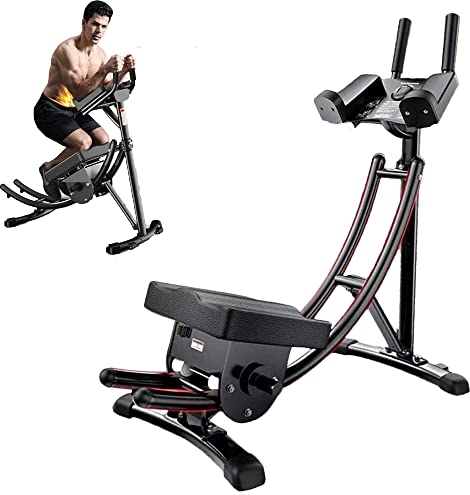 Ab Glider, Ab Machine, Bauch Crunch Machine, Side Shaper Ab Machine, Bauchtrainer mit PU-Abdeckung, Schaumstoffsitz, Bauchtrainer, Kapazität, Side Shaper (1)