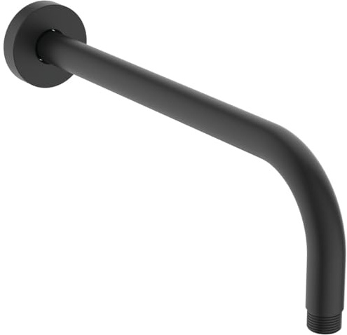 Ideal Standard - Idealrain Wandarm für Kopfbrause, L-Halterung für 30 cm Brause, Seidenschwarz