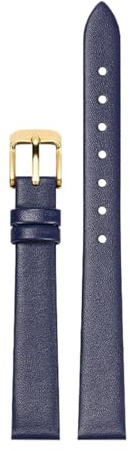 Chlikeyi Armband 6–24mm Echtleder-Uhrenarmband für Damen, dünne, weiche Uhrenkette, Farbe 5, 13mm