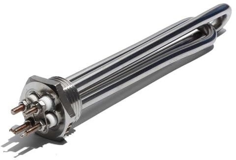 12V 300/600W Tauchsieder Tauchwasserheizelement Edelstahl-Heizelement mit Doppel-U-Typ(300W)