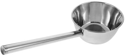 Ciieeo Edelstahl Suppenschöpfer Mit Langem Griff Ergonomischer Wasserlöffel Für Küche Und Garten Spülmaschinenfest Zum Servieren Von Suppen Und Eintöpfen