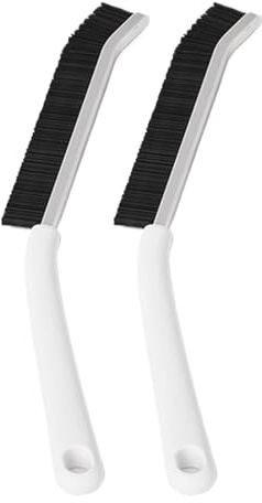kinrguiyuez Crevice Cleaning Brush | Badezimmer Fliesenfugen & Spalten Bürste - 2X Reinigungsbürsten Für Fugen, Tote Winkel, Schmale Räume, Sockelleisten & Schiebetürschienen