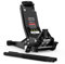 Cric hydraulique 3T - Plat 75-505 mm avec 2 patins en caoutchouc - Cric professionnel pour voiture et SUV - Avec roulettes à 360° - Noir