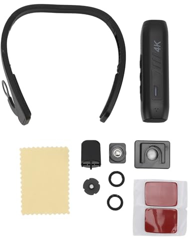 Gearwell Head Camera, Camcorder de acción, grabadora de Video portátil, Cámara de Video montada en la Cabeza 4K 60FPS 42MP 120 ° ANGNUG de EIS 6.0 Control de Aplicaciones para