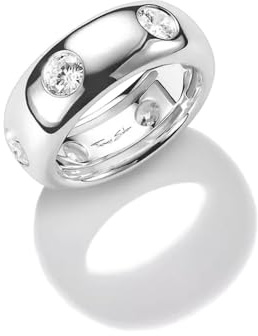 THOMAS SABO Damen-Damenring Silber Zirkonia