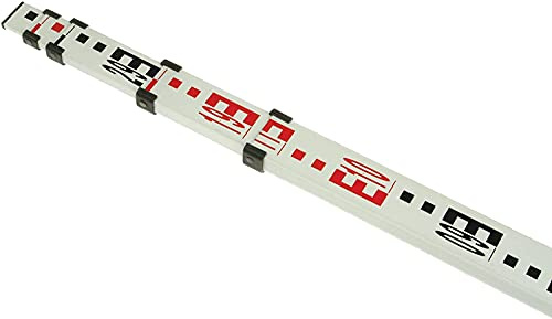 Stanley 177162 Messlatte aus Aluminium, 5 Abschnitte, 5 m, britischer Stil