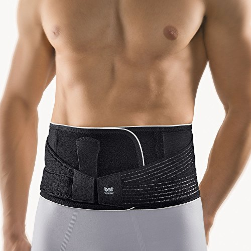 Bort Vario Rückenbandage m. Pelotte schwarz Gr. M, Hüft- und Rumpfbandagen, Bruchbandagen
