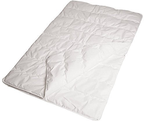 Softsan 4 Jahreszeiten Bettdecke Protect Bioactive 240x240 cm, integrierter Milbenschutz, allergendicht, zweiteilig für Sommer Winter und als Übergangsdecke