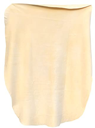 SHEEPSKIN ELITE Chamois Drying Cloth Car Drying Towel Real Leather Super Absorbent Fast Drying Natural Chamois Car Wash Cloth Accessory (5 sq ft)