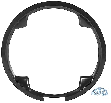 X AUTOHAUX Kettenradabdeckung 48 Zähne Kettenblatt Schützen 12 cm Fahrrad Kettenrad Schutzhülle Schwarz