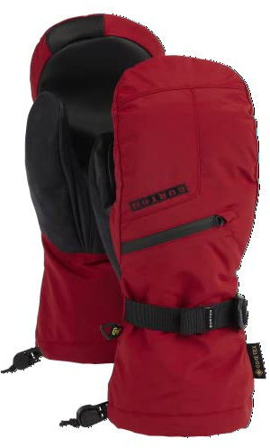 BURTON Herren Standard Gore-Tex Fäustlinge, sonnengetrocknete Tomate, klein