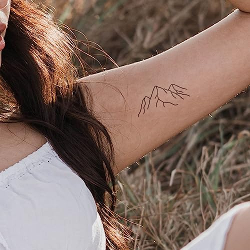 MyJagua Tattoo • Rocks | 1-2 Wochen Tattoo | Auf Pflanzenbasis | Hautverträglich | Wasserfest | Neue Tattoo Technologie | Kein Klebe Tattoo