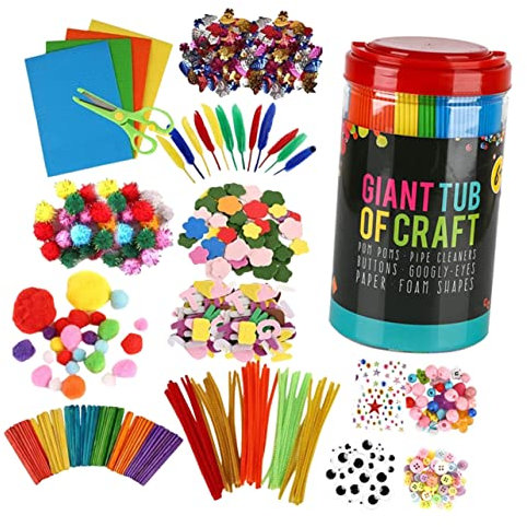 EXCEART 1 Satz Diy-spielzeug Pompons Zum Basteln Kinderspielzeug Kunst Und Handwerk Für Kinder 4-6 Kinder Bastelset Vorschulspielzeug Backset Künste Kleinkind Selbstgemacht Tisch Plastik