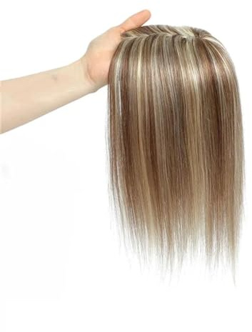 Echthaar-Topper, Haarteil Für Frauen Mit Dünner Werdendem Haar, Echthaar