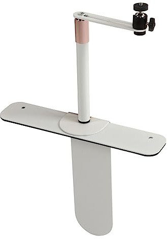 Yosoo Health Gear Projector Stand, Alloy Steel, 9.4 to 15.7in Adjustable, 360° Rotatable, No-Drill Installation, Compatible with 1/4 inch Screw Interface Projectors, Cameras, and More