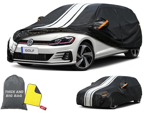 Cowtcver Autoabdeckung Wasserdicht für Volkswagen Golf MK5/6/7/8 2003-2026
