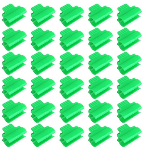Clip per Serra,30 Pezzi Morsetti per Serre Clip per Pellicola per Serra Clip di Fissaggio del Telo per Serra per Cerchio a Tunnel in Rete di Plastica