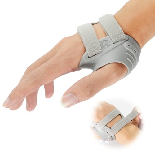 PNGOS CMC Orthèse de pouce droite Orthe pour le pouce - Orthèse de pouce pour la base du pouce rose Arthr, instabilité articulaire, tendinite et pouce pour soulager la douleur