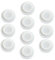 SWOOMEY 10 Pièces Anneaux de Joint Silicone pour Bouteilles Gaskets Étanches pour Stockage de Lait Résistants Aux Températures Faciles à Nettoyer
