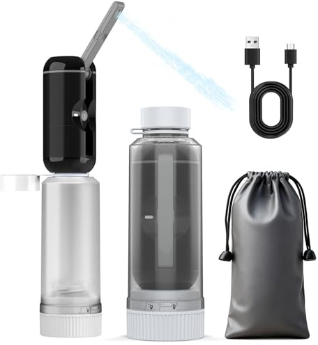 Portable Electric Bidet, Mini Handheld Personal Travel Bidet, 2 Pressure Modes, IPX7 Waterproof, Portable Bidet Sprayer for Postpartum Care, Travel Hygiene, Sensitive Skin, Bathroom Essential.
