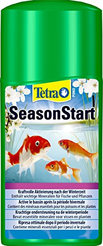 Tetra Pond SeasonStart - aktiviert den Gartenteich nach der Winterzeit, enthält wichtigen Mineralien für Fische und Pflanzen, 250 ml