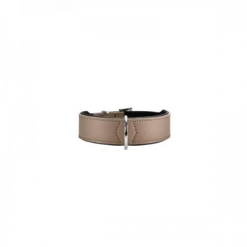 Mühlan Zoobedarf Hunter Hunde Halsband Basic Nickel Gr. 55, 41-49 cm, Hundhalsbänder, Erziehungshalsband